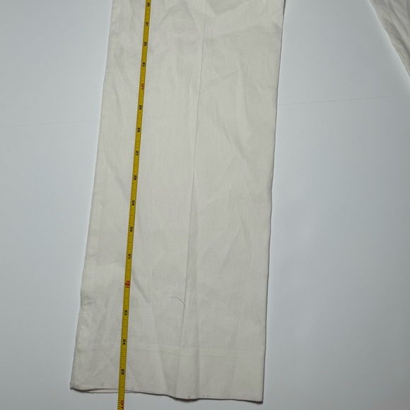 Theory off white pant size 4 - Picture 5 of 5